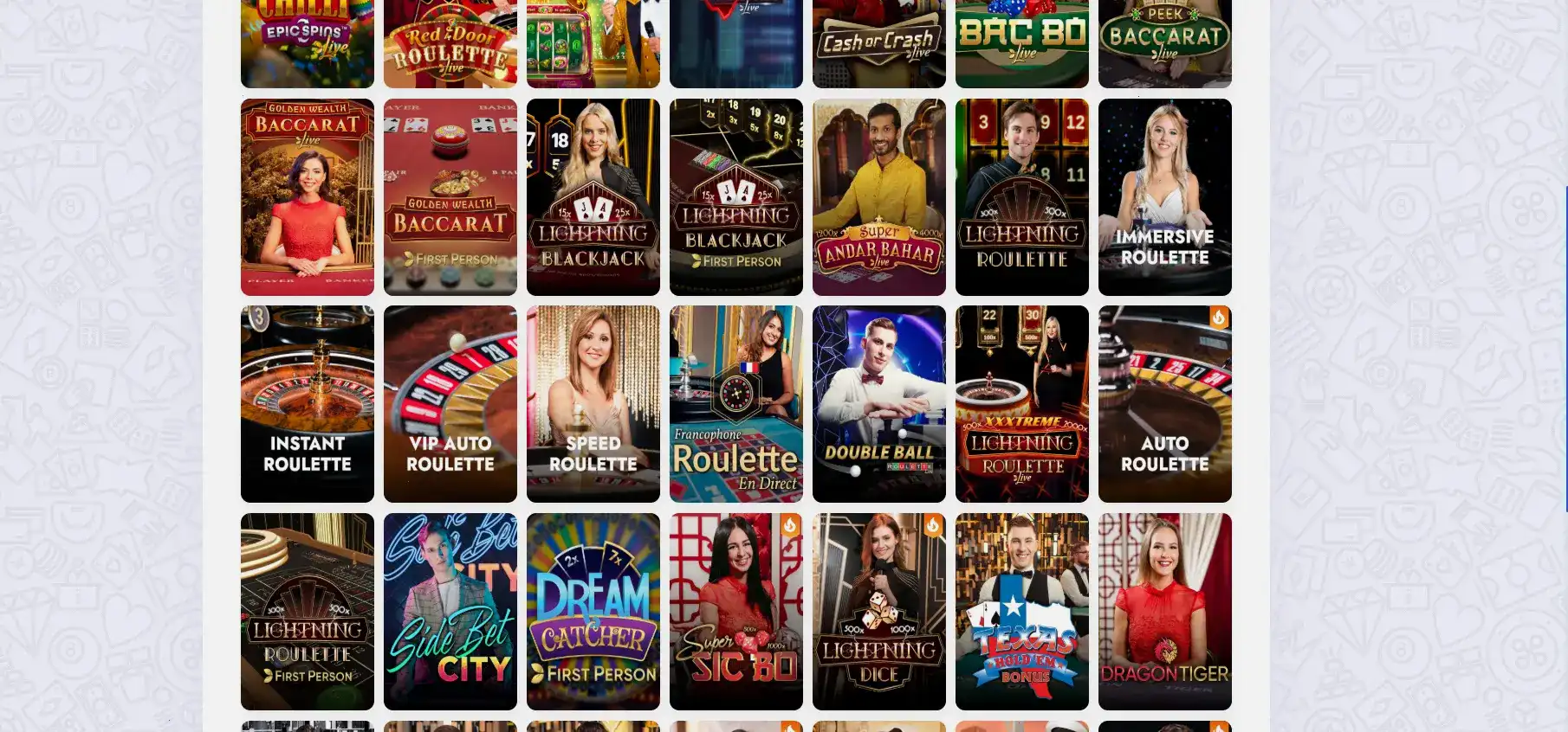 Интерфейс личного кабинета Aurora casino с бонусами